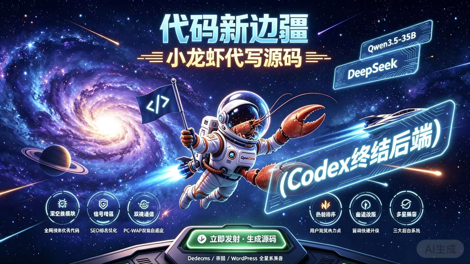 AI自动编辑多种后台